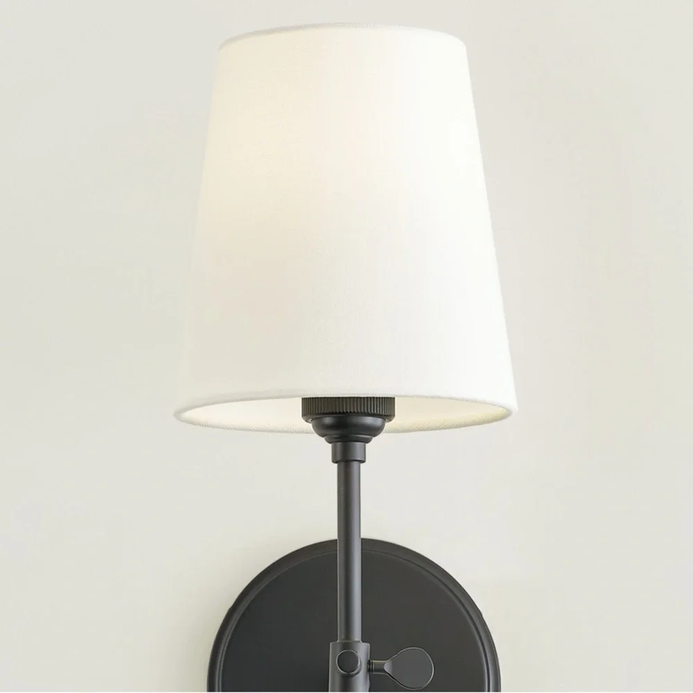 Matte Black Wall Sconce